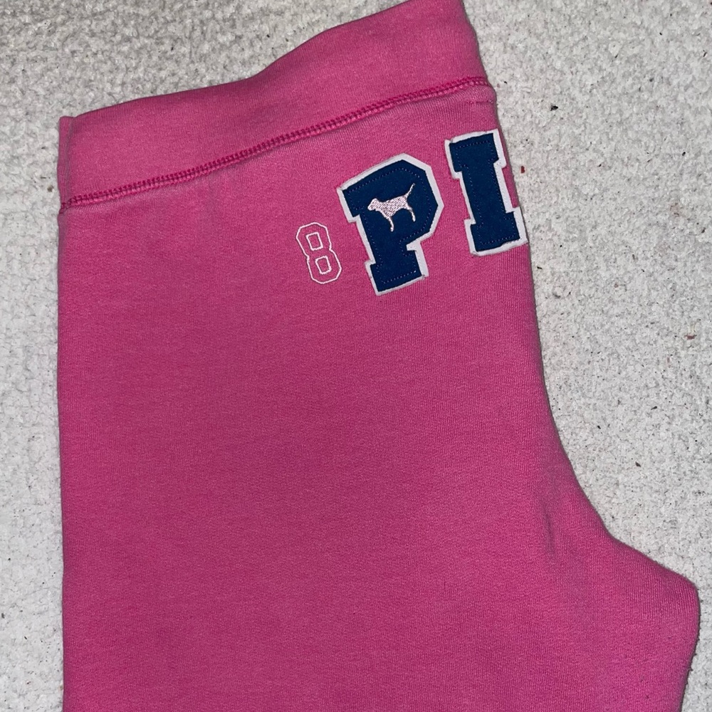 Pink Victoria’s Secret Women’s Logo Jogger Sweatpants - Picture 5 of 7